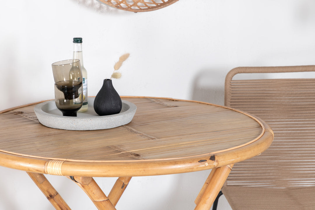 Cane Cafebord Natur