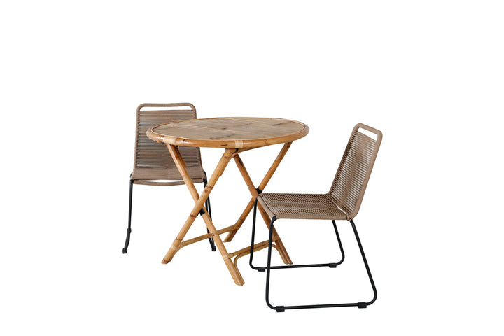 Cane Cafebord Natur