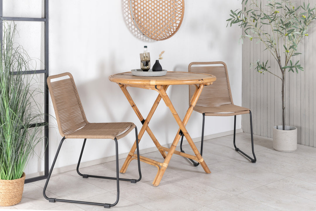 Cane Cafebord Natur