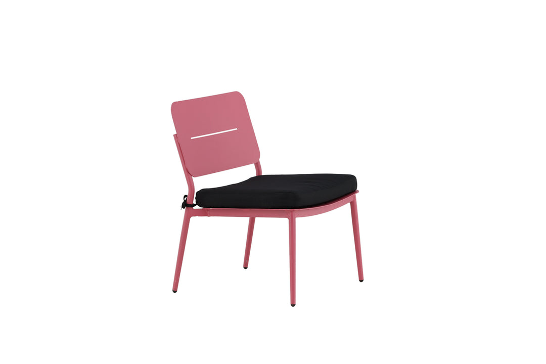 Lina Loungefåtölj Rosa