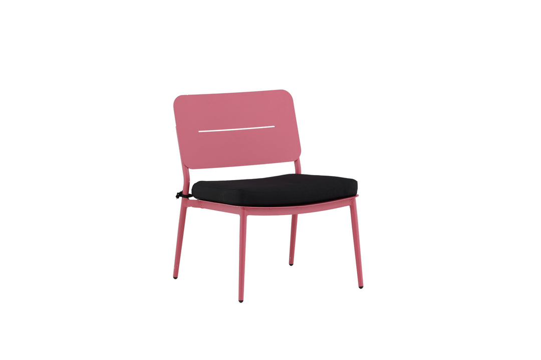 Lina Loungefåtölj Rosa