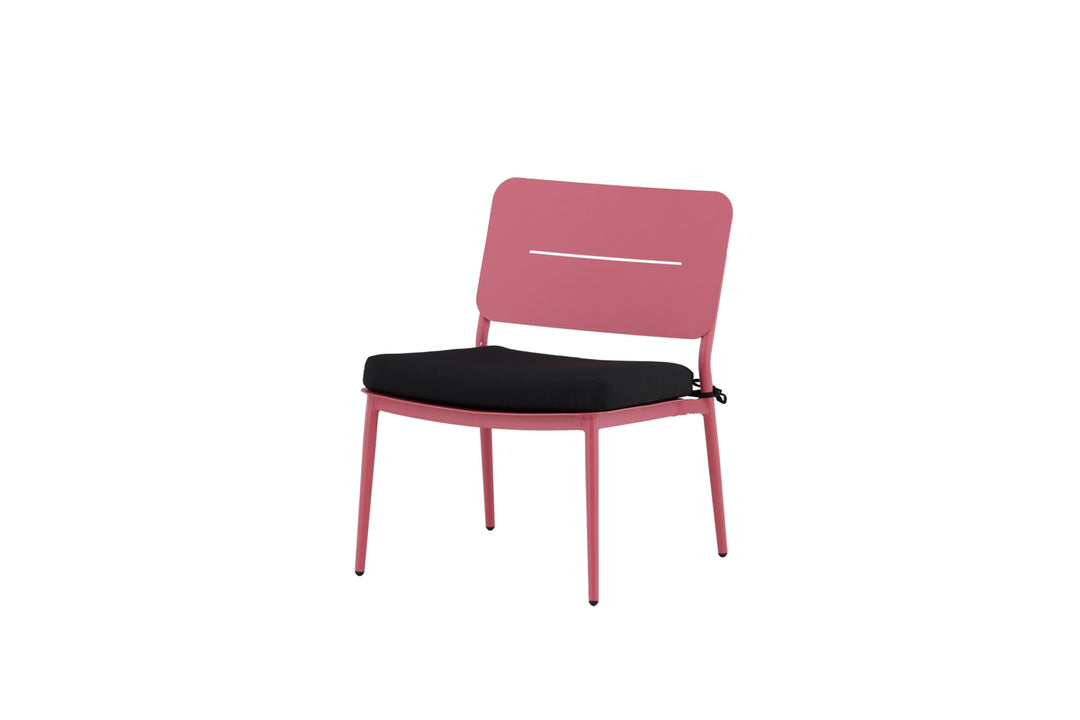 Lina Loungefåtölj Rosa
