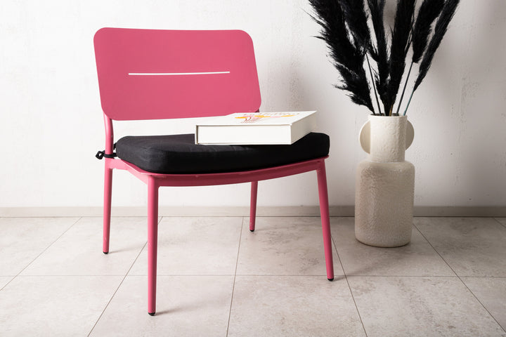 Lina Loungefåtölj Rosa