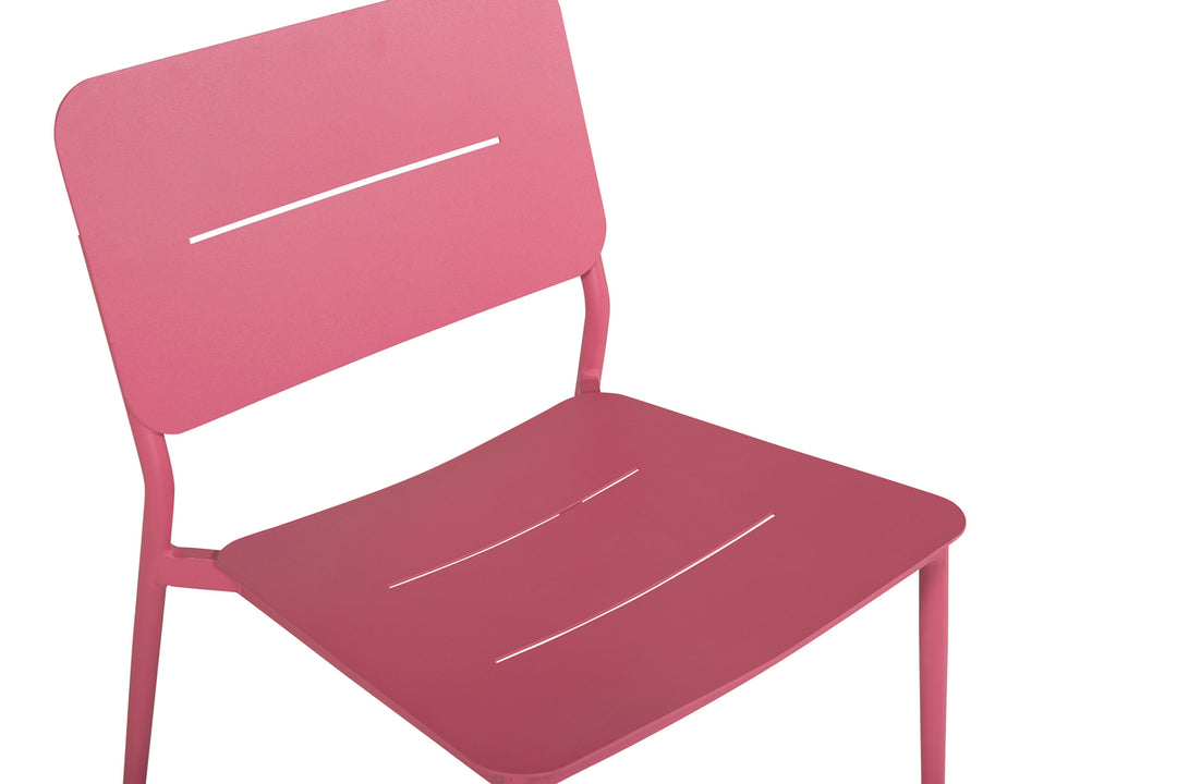Lina Loungefåtölj Rosa