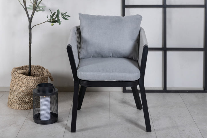 Virya Matstolar 2-pack Svart