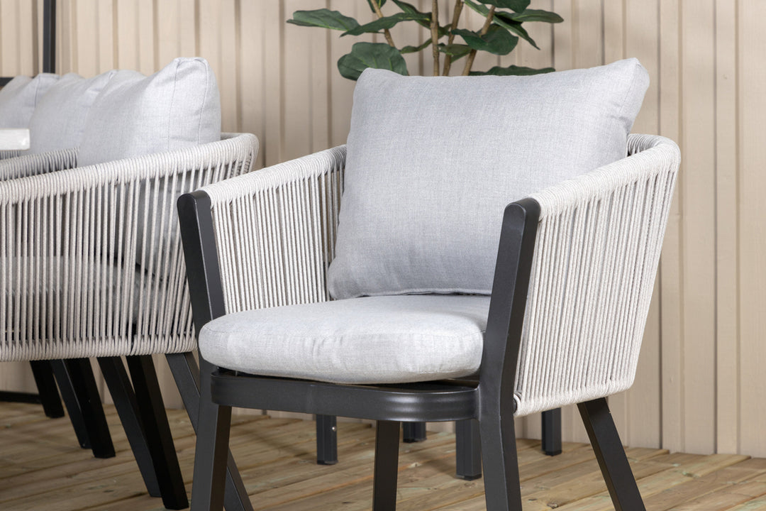 Virya Matstolar 2-pack Svart