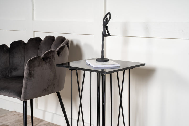 Stone Sidobord Svart