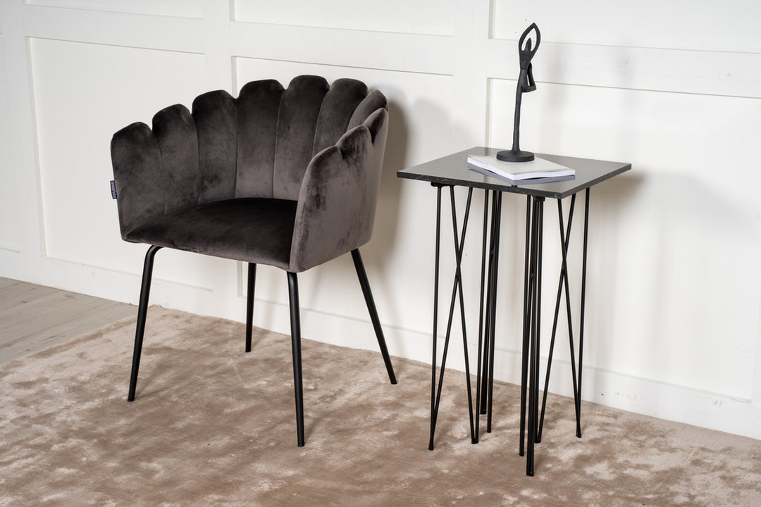 Stone Sidobord Svart