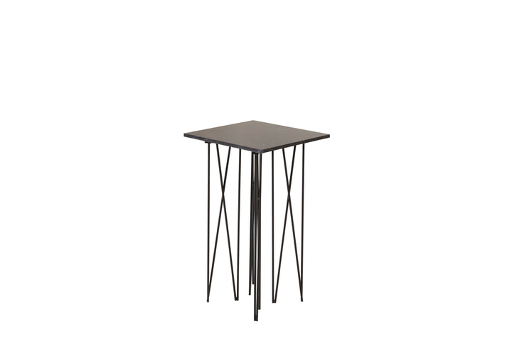 Stone Sidobord Svart