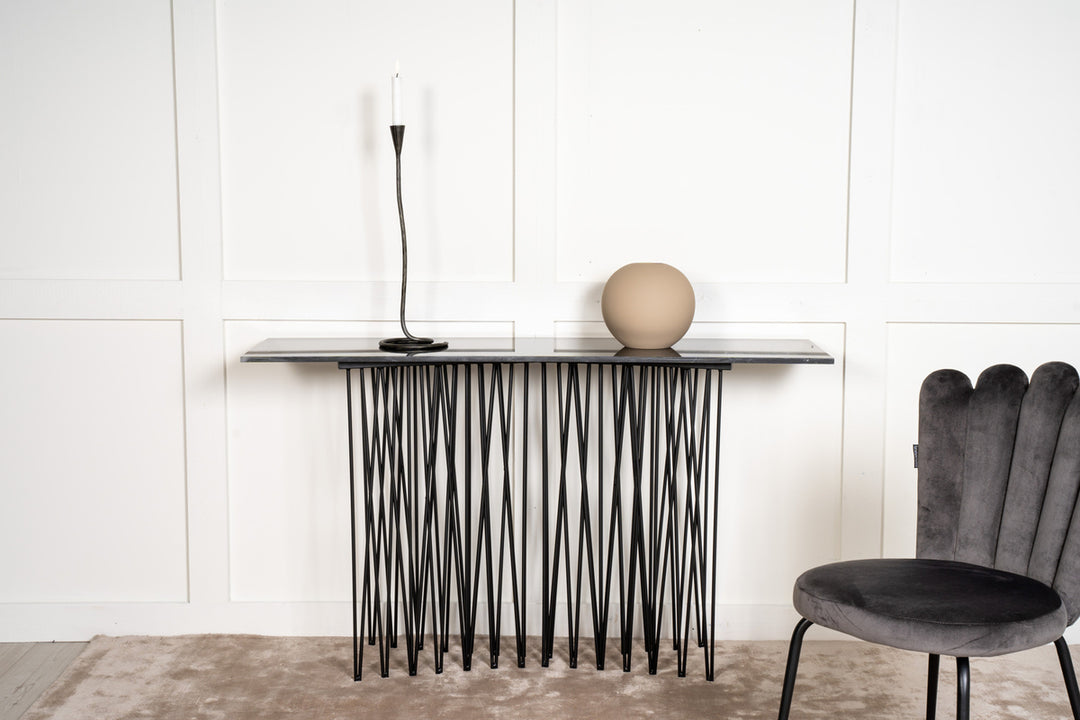 Stone Sidobord Svart
