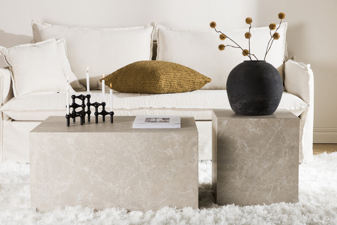 York Soffbord Beige 60x40x80