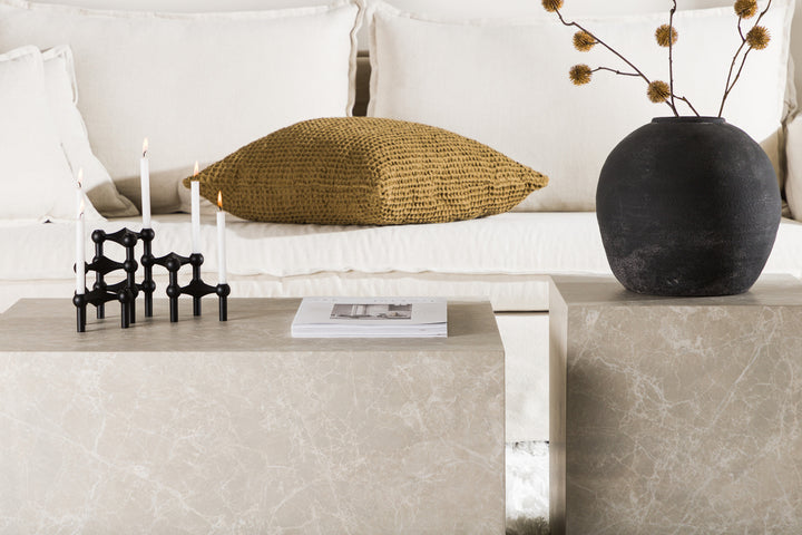 York Soffbord Beige 40x45x40