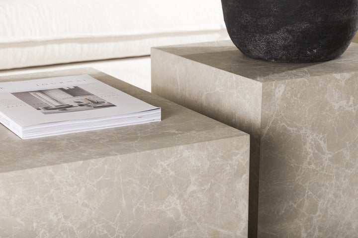 York Soffbord Beige 40x45x40
