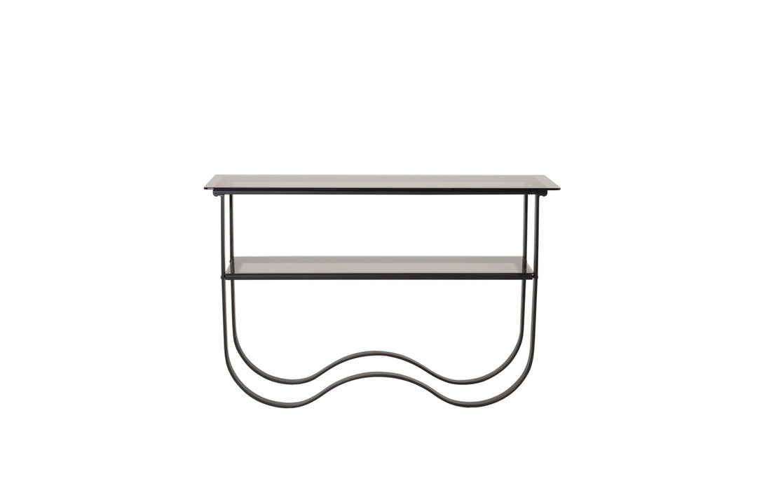 Wavy Sidobord Svart