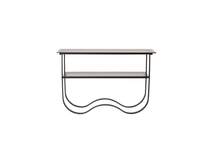 Wavy Sidobord Svart
