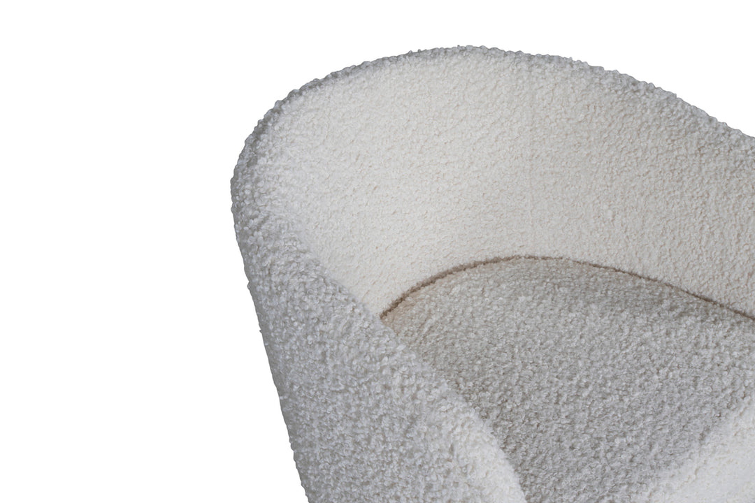 Fluffy Fåtölj Vit