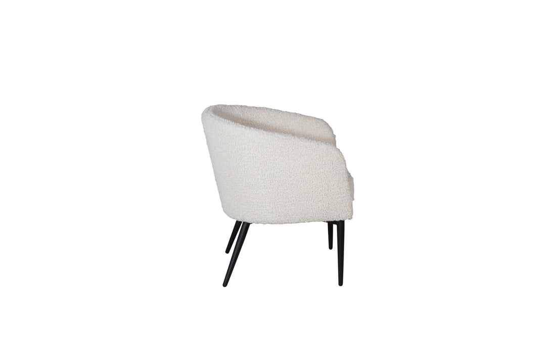 Fluffy Fåtölj Vit