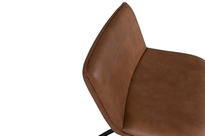 X Loungefåtölj Brun
