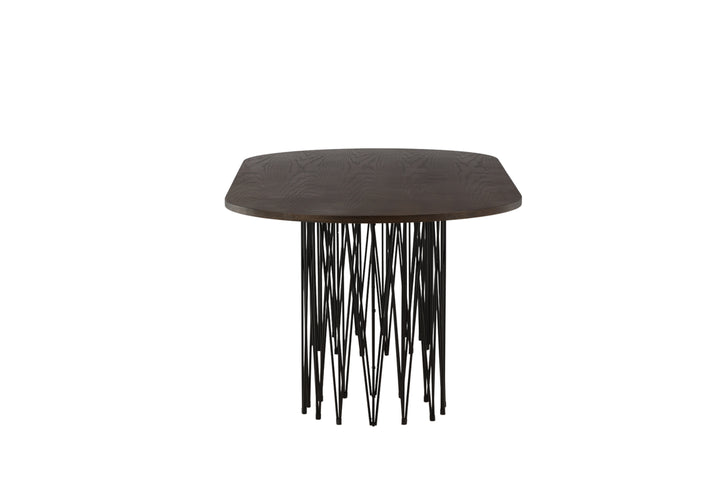 Stone Ovalt Matbord Mocka