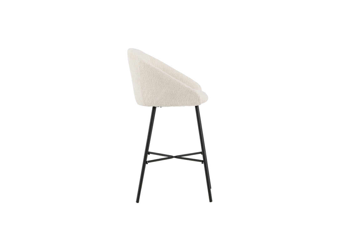Velvet Barstolar 2-pack Vit