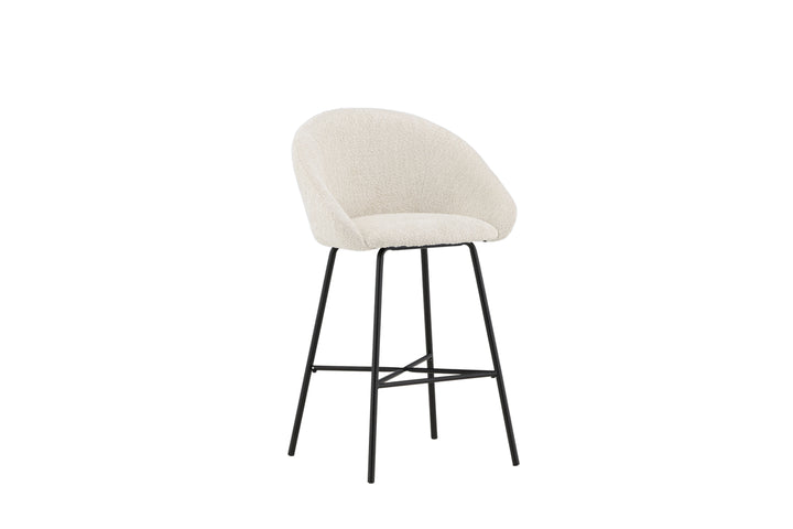 Velvet Barstolar 2-pack Vit