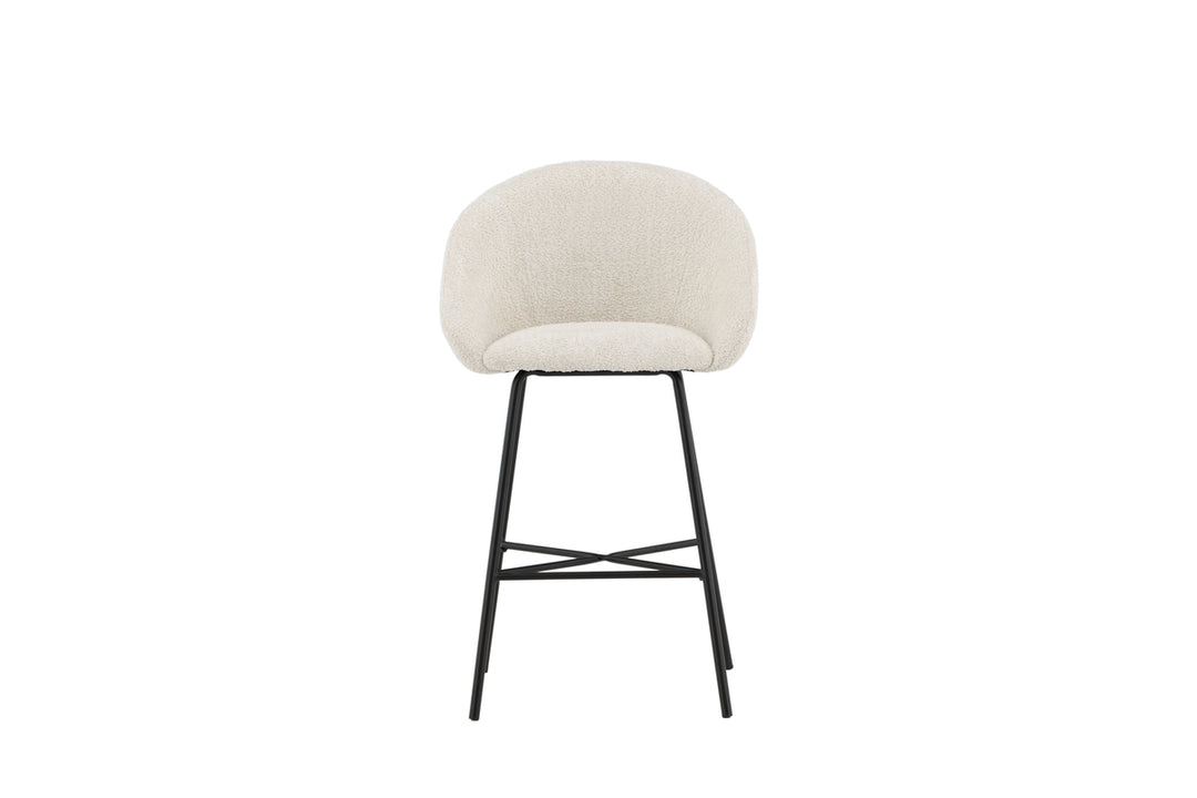 Velvet Barstolar 2-pack Vit