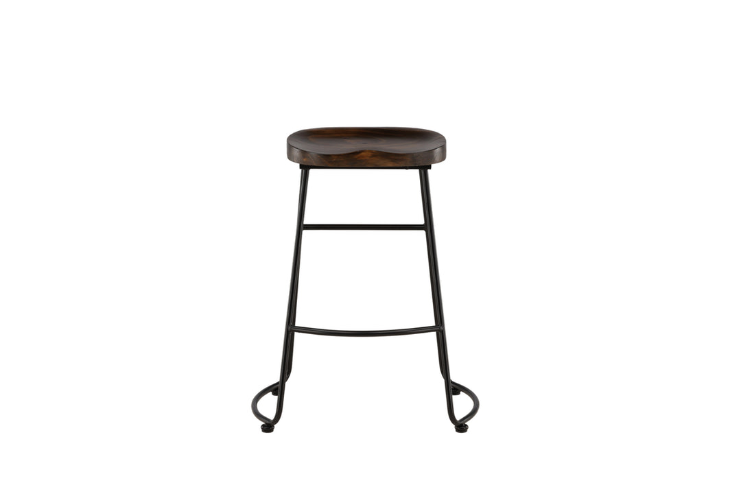 Ozark Barstolar 2-pack Svart