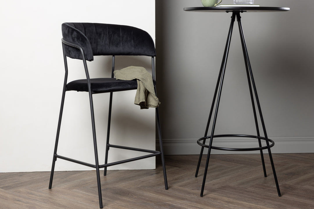 Lui Barstolar 2-pack Svart