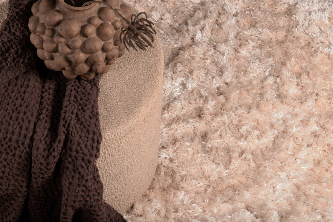 Natta Rund Matta Beige