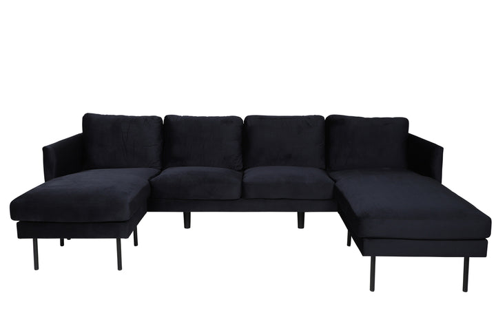 Zoom Divansoffa Svart