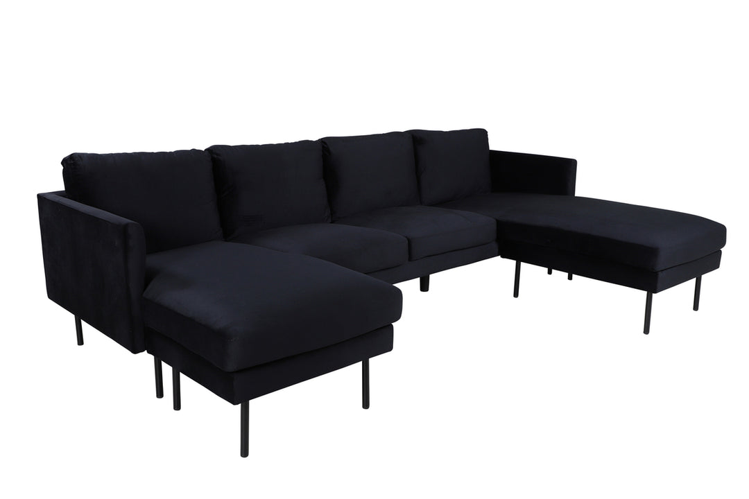 Zoom Divansoffa Svart