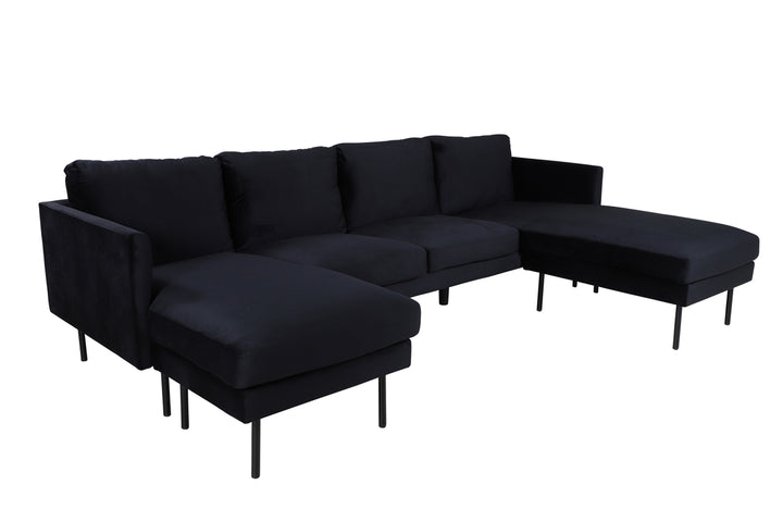 Zoom Divansoffa Svart