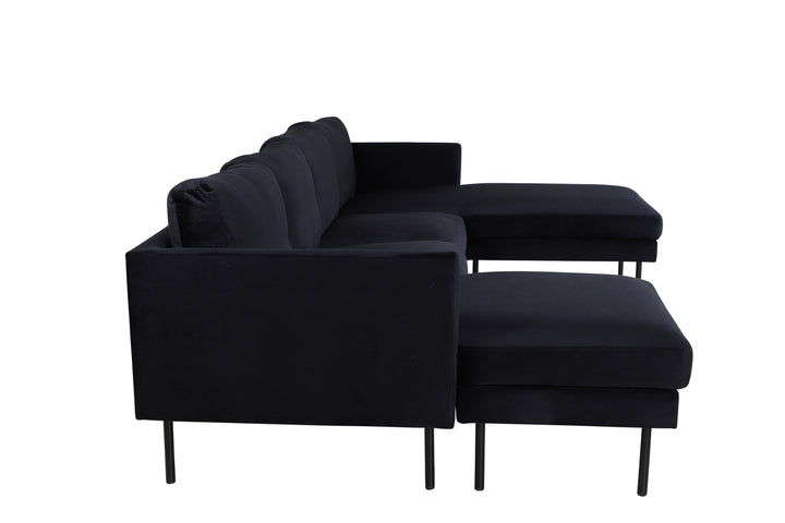 Zoom Divansoffa Svart