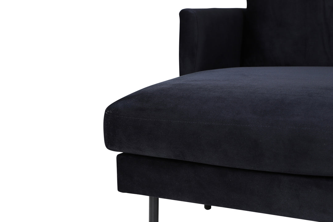 Zoom Divansoffa Svart