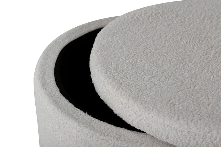 Dunken Sittpuff Vit