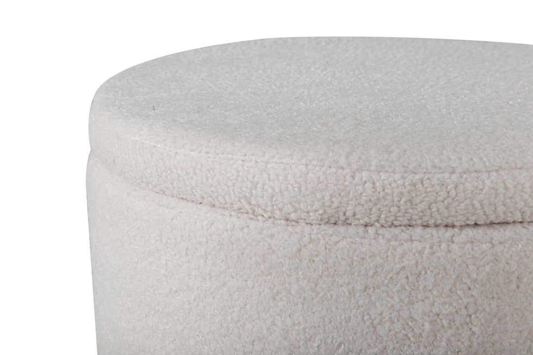 Dunken Sittpuff Vit