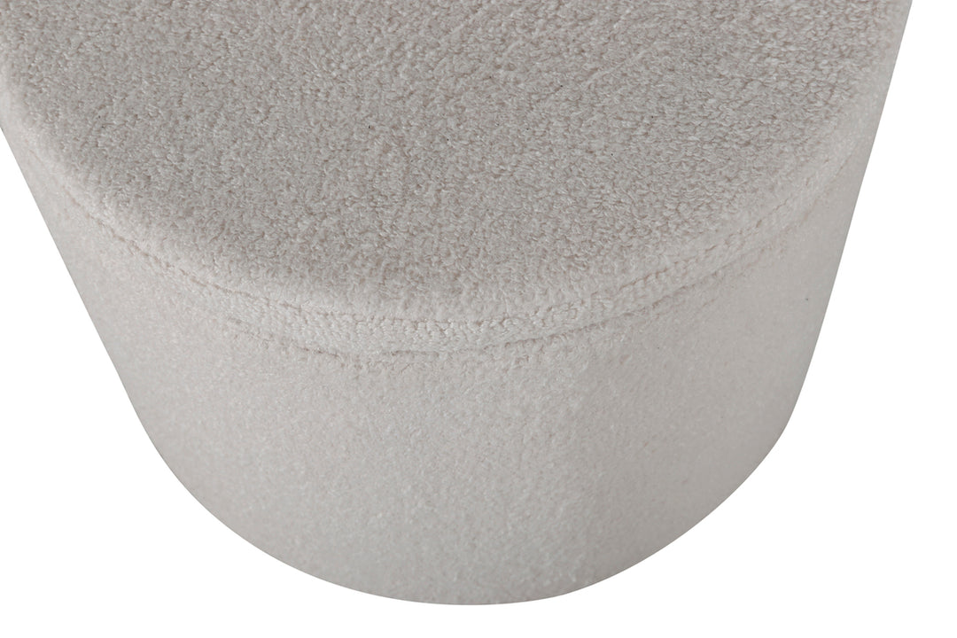 Dunken Sittpuff Vit