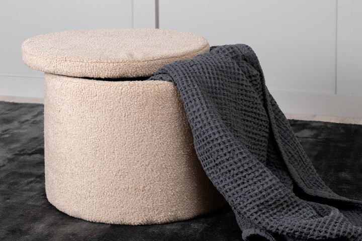Dunken Sittpuff Beige
