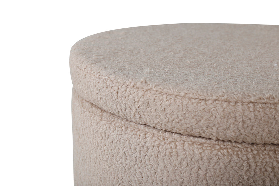 Dunken Sittpuff Beige