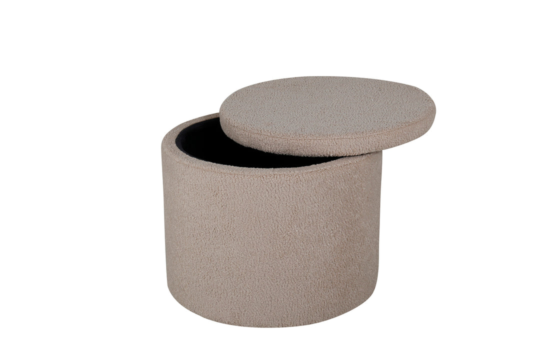 Dunken Sittpuff Beige