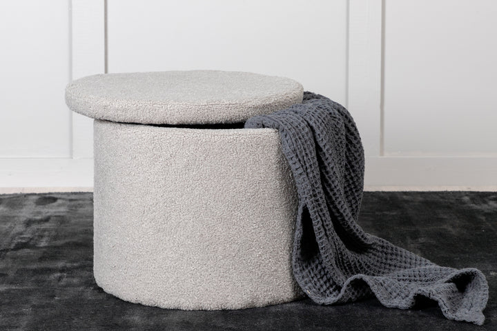 Dunken Sittpuff Greige