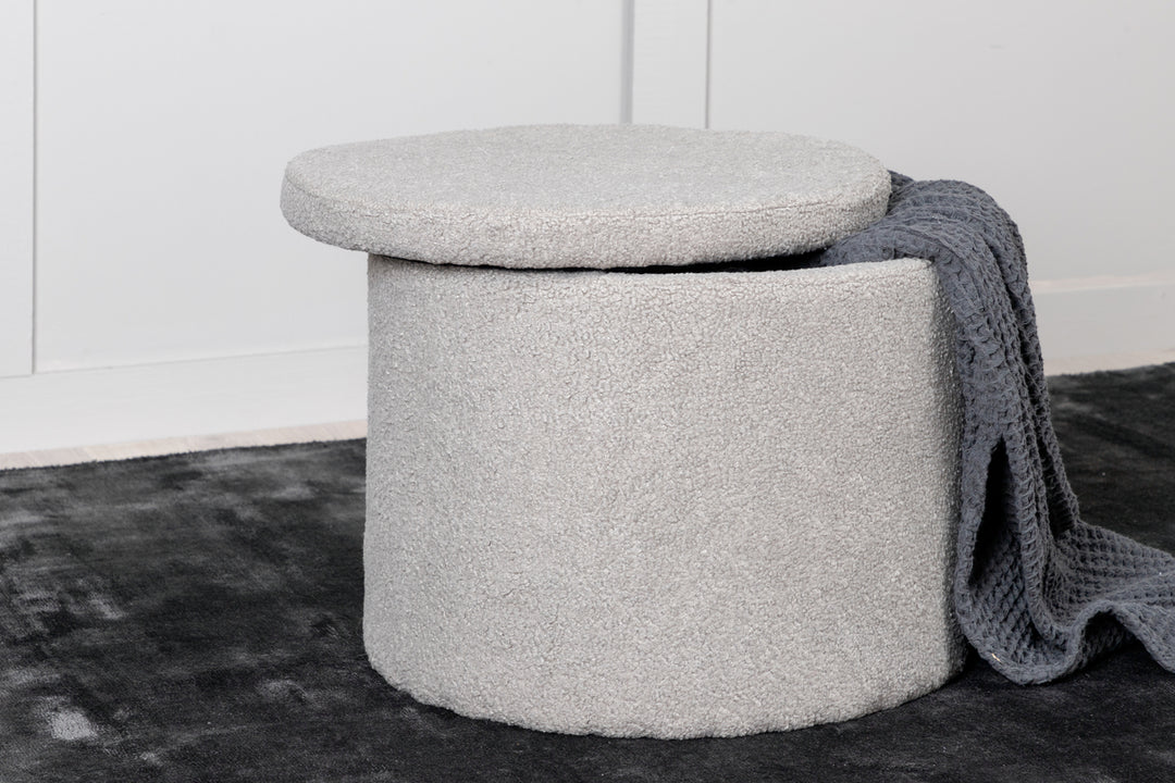 Dunken Sittpuff Greige