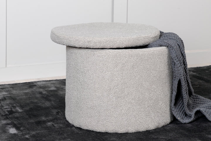 Dunken Sittpuff Greige