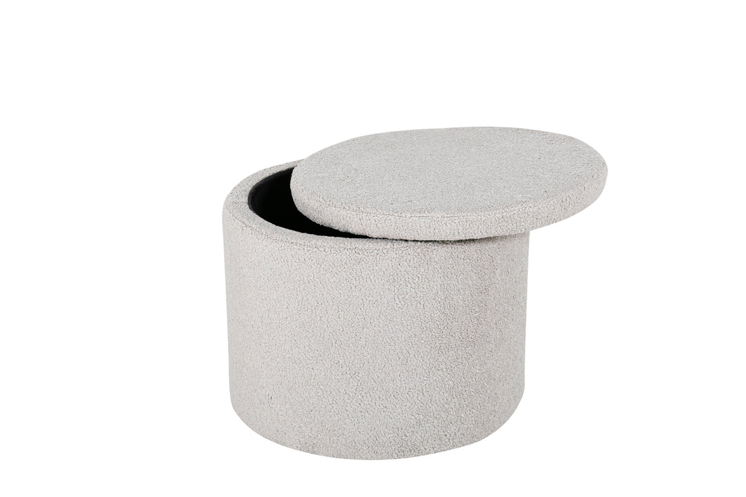 Dunken Sittpuff Greige