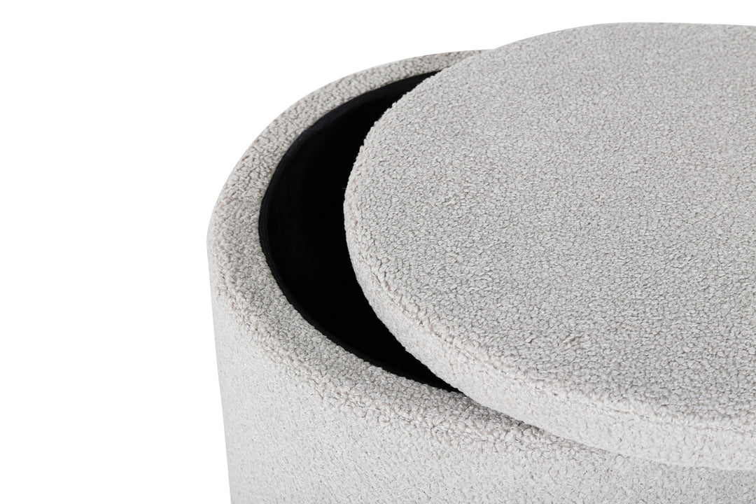 Dunken Sittpuff Greige