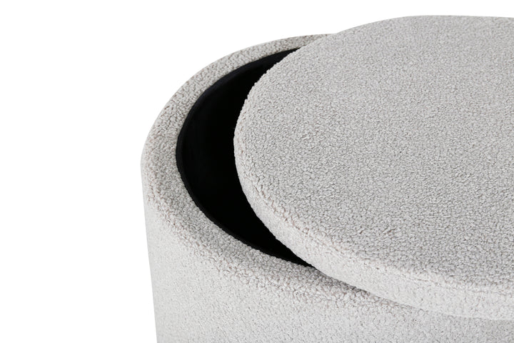 Dunken Sittpuff Greige