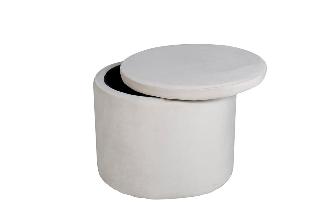 Dunken Sittpuff Beige