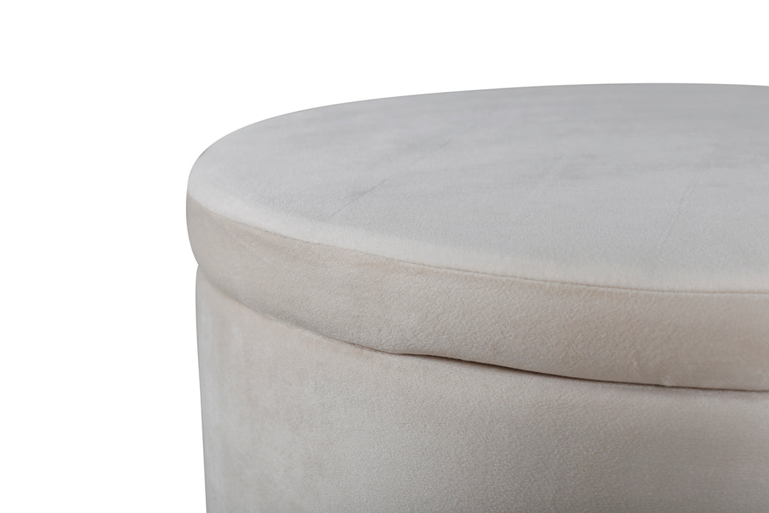 Dunken Sittpuff Beige
