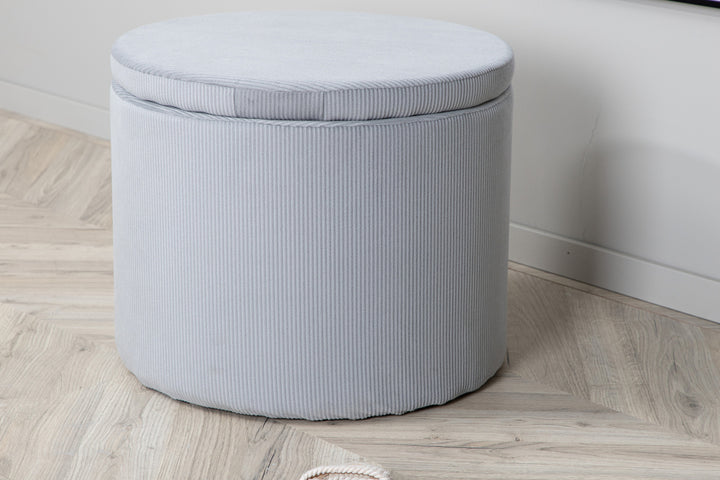 Dunken Sittpuff Grå