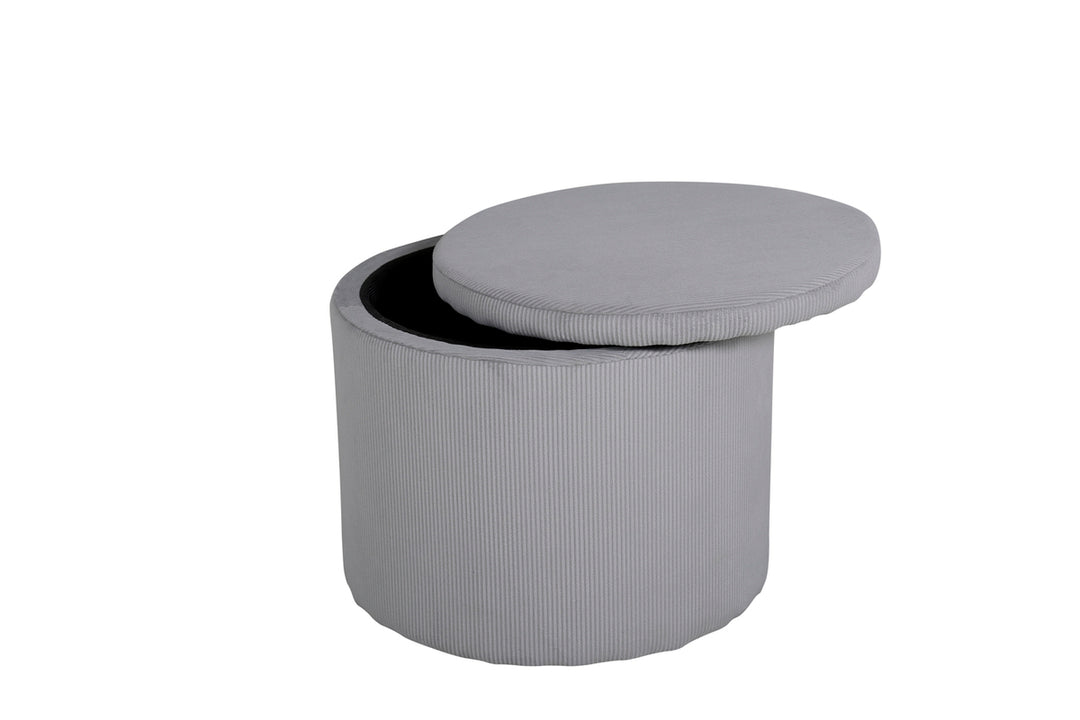 Dunken Sittpuff Grå